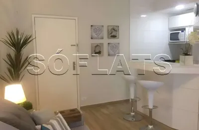 Flat stagium studio disponível para venda com 28m², 1 dormitório e 1 vaga de garagem