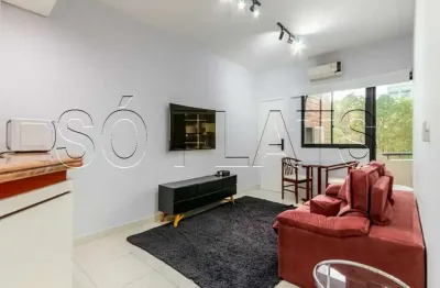 Flat disponível para locação no Le Bougainville, 56m², 1 dormitório e 1 vaga de garagem.