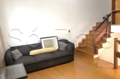 Flat morumbi disponível para venda com 50m², 01 dormitório e 01 vaga de garagem