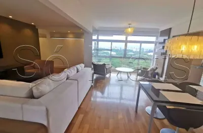 Residencial maria eugenia, apto disponível para locação contendo 134m², 1 dormitório e 1 vaga.