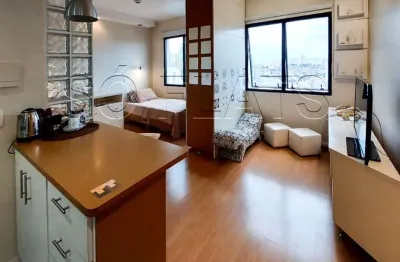 Apartamento  disponível para locação com 29m², 01 dormitório e 01 vaga de garagem.