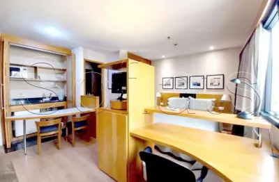 Flat para locação no bairro do Itaim Bibi próximo a Av. Faria Lima, 9 de Julho e Cidade Jardim.