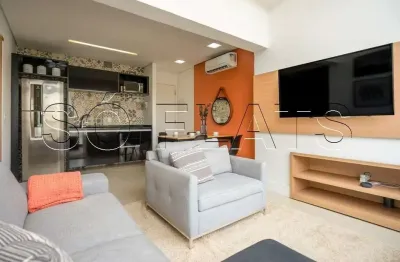 Apto no residencial vox vila olímpia disponível para locação contendo 70m², 1 dorm e 1 vaga.
