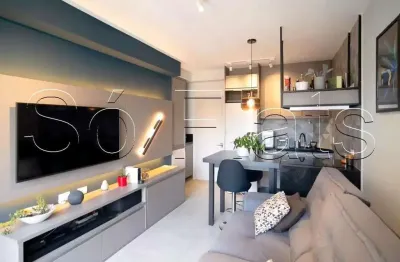 Residencial link home augusta, apartamento com 37m², 1 dormitório e 1 vaga de garagem