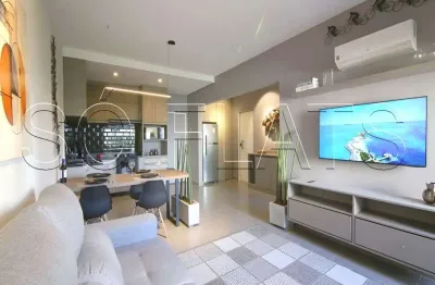 Apto no le bougainville com 57m², 1 dormitório e 1 vaga disponível para locação em alphaville