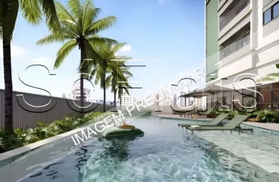 Residencial cult vila mariana, apartamento com 50m², 2 dormitórios e 1 vaga
