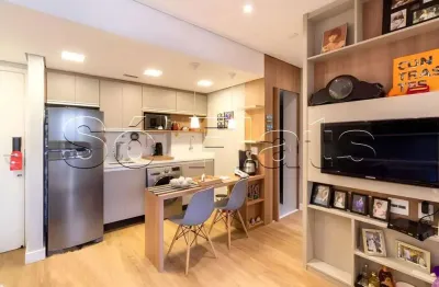 Flat qi inteligence, apartamento disponível para venda com 37m², 1 dormitório e 1 vaga