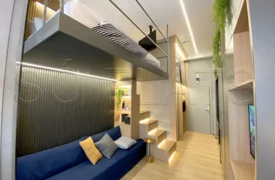 Studio alto by you, inc paraiso, apartamento no modelo studio com 25m² e 1 dormitório