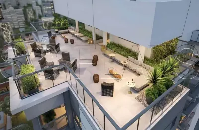 Residencial hub brooklin, apartamento disponível para venda com 48m², 1 dormitório e 1 vaga