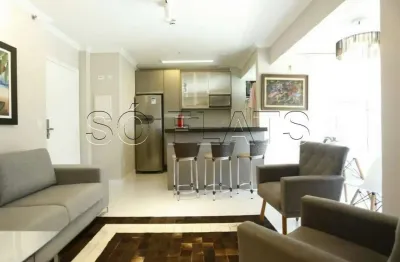 Flat Quality Bela Cintra disponível para venda com 44m², 01 dorm e 01 vaga de garagem