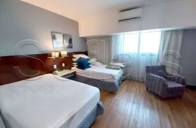 Flat wyndham são paulo berrini disponível para venda com 29m², 01 dormitório e 01 vaga de garagem