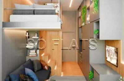 Studio alto by you, inc paraiso, apartamento no modelo studio com 26m² e 1 dormitório