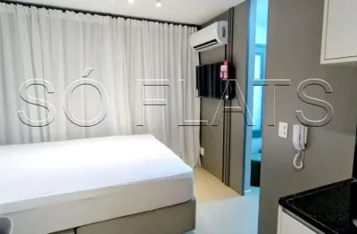 Residencial go balkon, apto disponível para locação contendo 26m² e 1 dormitório no campo belo.