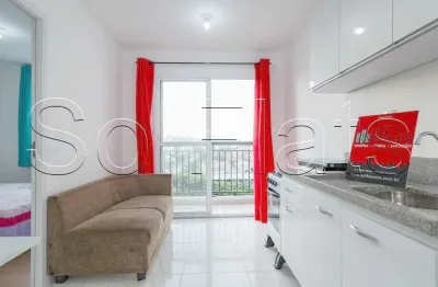 Apartamento estilo studio com 24m² no  butantã totalmente mobiliado.