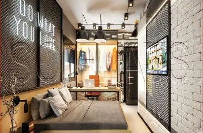 Residencial nik paulista, apartamento no modelo studio disponível para venda com 26m² e 1 dormitório