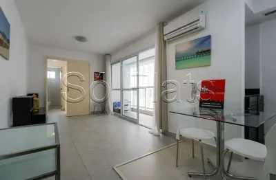 Residencial iquali jardins, apto disponível para locação contendo 55m², 1 dormitório e 1 vaga.