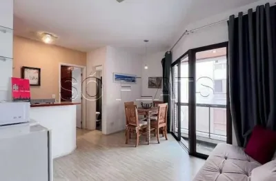 Flat personal disponível para locação com 39m², 1 dormitório e 1 vaga de garagem.