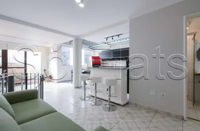Flat the plaza, apto duplex disponível para venda com 93m², 1 dormitório e 2 vagas de garagem