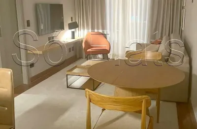 Flat george v itaim disponivel para venda, com 60m², 1 dormitório e 1 vaga de garagem