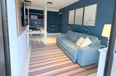 Flat grand mercure itaim disponível para venda com 36m², 01 dormitório  e 01 vaga de garagem