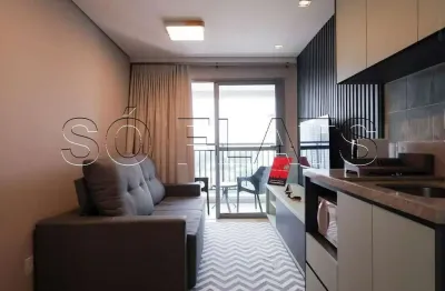 Nex one ibirapuera, flat disponível para locação com 37m² e 01 dorm no bairro de moema.