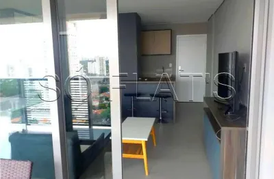 Residencial habitarte i, flat disponível para locação contendo 30m², 1 dormitório e 1 vaga.