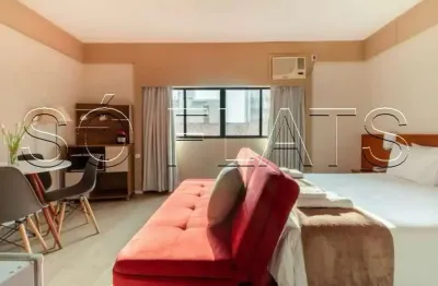 Flat live lodge disponível para venda com 26m², 01 dormitório e 01 vaga de garagem