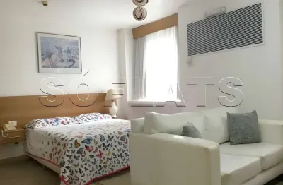 Apto para locação próximo a av paulista totalmente mobiliado e com vaga de estacionamento.