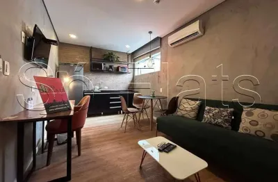 Heritage residence, flat na consolação disponível para locação contendo 36m² e 1 dormitório.