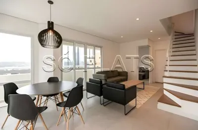 Estanconfor villa olímpia, apto cobertura disponível para venda com 135m², 2 dormitórios e 2 vagas