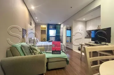 Flat são paulo nações unidas, disponível para venda com 27m² e 01 vaga de garagem