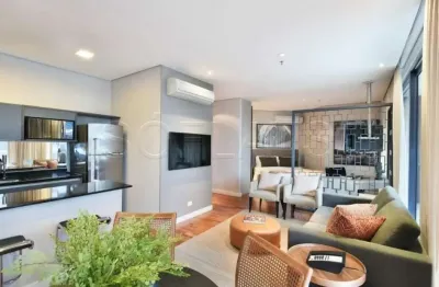 Flat fl residence disponível para venda, apartamento com 66m², 01 dorm e 02 vagas de garagem