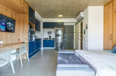 Residencial on melo alves, studio disponível para venda com 34m², 1 dormitório e 1 vaga