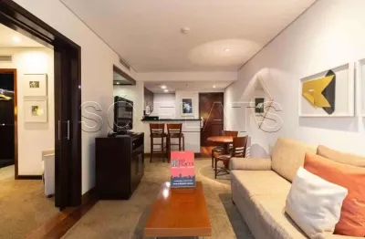 Flat george v itaim disponivel para venda, com 60m², 1 dormitório e 1 vaga de garagem