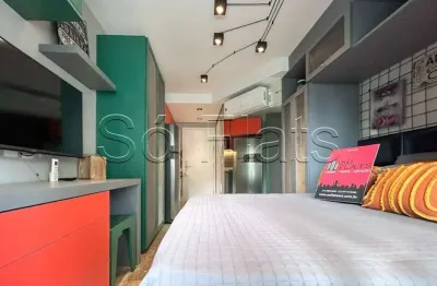 Setin downtown são luís, studio disponível para locação com 22m², 01 dormitório e 01 vaga de garage.