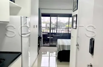 Studio Estilo Chácara Santo Antônio, flat disponível para locação contendo 28m² e 1 dormitório.
