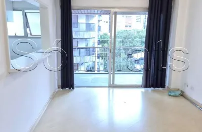 New wave, apto disponível para locação contendo 54m², 1 dormitório e 1 vaga no bairro de moema.