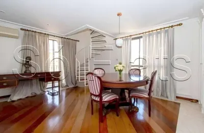 Apto no the pierre disponível para locação com 02 dormitórios, 221m² e 02 vagas de garagem.