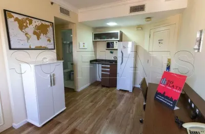Flat disponível para locação na Vila Olímpia, fácil acesso a marg Pinheiros e Av. Faria Lima.