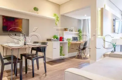 Flat transamérica berrini disponível para venda com 32m², 01 dormitório e 01 vaga de garagem