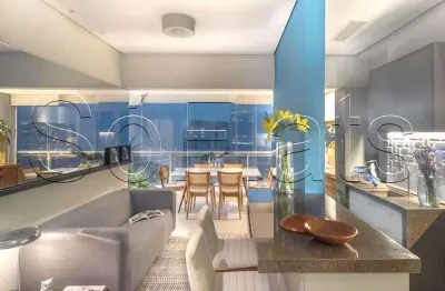 Residencial thera faria lima disponível para venda com 68m², 2 dormitórios e 1 vaga de garagem