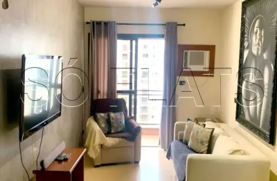 Apto no london contendo 40m², 1 dormitório e 1 vaga, disponível para locação nos jardim paulista.