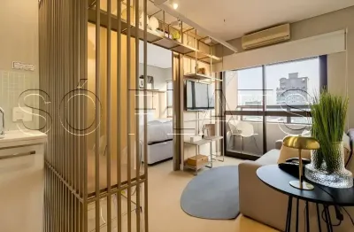 Apto no quality paulista disponível para locação com 29m² 01 dormitório e 01 vaga de garagem.