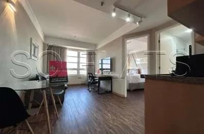 Flat em guarulhos com fácil acesso a sp com 32m², 1 dormitório e 1 vaga, disponível para locação.