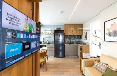 Flat quality bela cintra disponível para venda com 44m², 02 dorms e 01 vaga de garagem