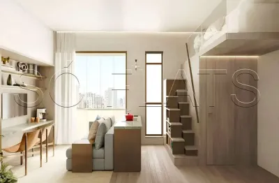Residencial casa jardins jaú, studio disponível para venda com 24m² e 1 dormitório