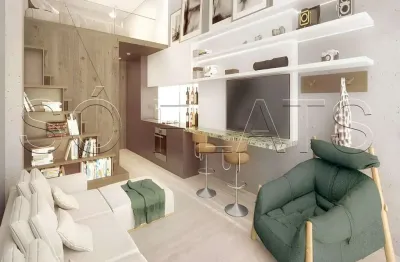 Residencial casa jardins jaú, studio disponível para venda com 24m² e 1 dormitório