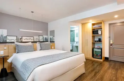 Flat em pinheiros disponível para venda com 28m² e 01 vaga de garagem