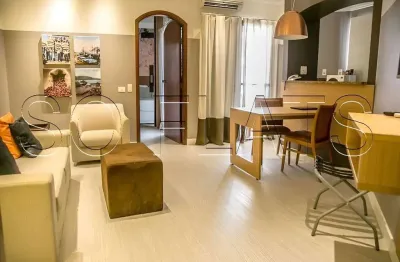 Flat cosmopolitan santos, disponível para venda com 45m², 01 dorm e 01 vaga