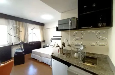 Flat disponível para locação contendo 28m², 1 dormitório e 1 vaga no bairro do paraíso.